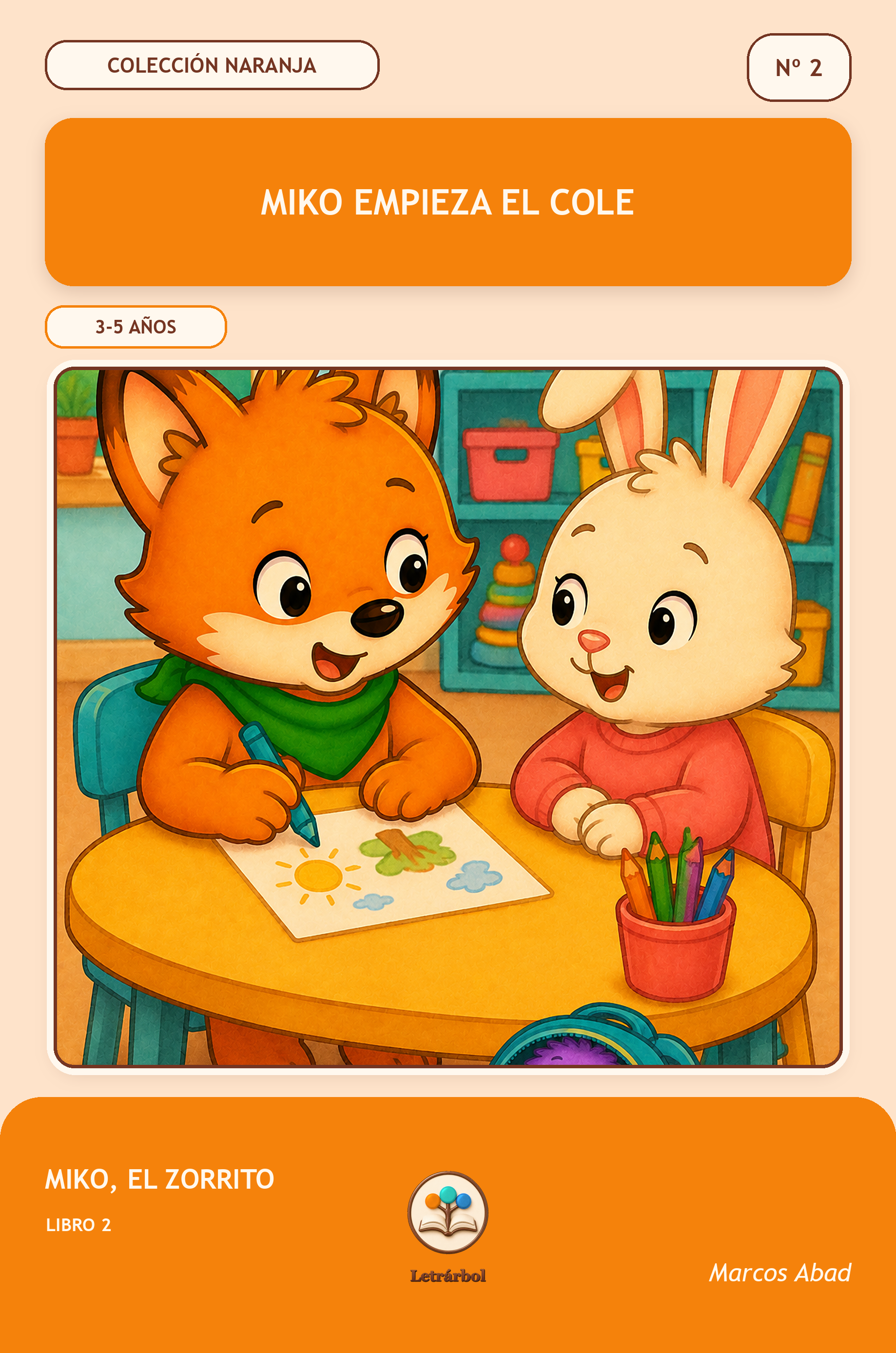 Portada de Miko empieza el cole